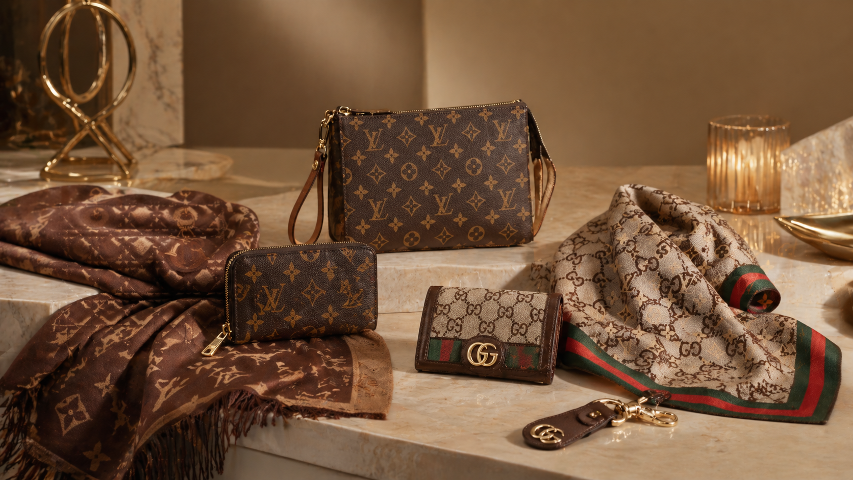 バッグ・財布・スカーフのコレクション