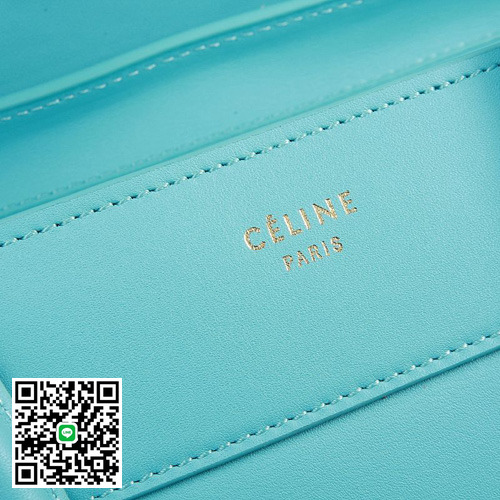 セリーヌスーパーコピー 2017年春夏新作ラゲージ ミニショッパートートバッグ コバルトプルー CELINE-3334