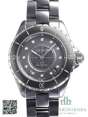 シャネル J12 クロマティック ３８ H3242 グレー スーパーコピー