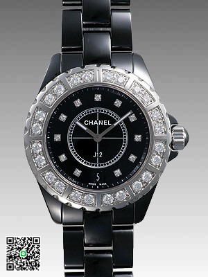 シャネル J12 ３８ セラミック ブラック H2428 スーパーコピー