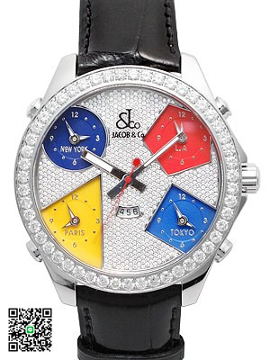 ジェイコブ クォーツ ステンレス JC-45D 47.0mm スーパーコピー