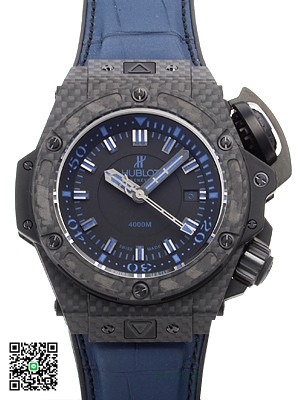 ウブロ オーシャノグラフィック ４０００ オールブラックブルー731.QX.1190.GR.ABB12 スーパーコピー