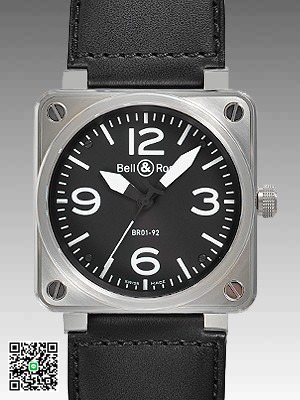 ベル＆ロス BR01-92B ステンレス 自動巻き ブラック スーパーコピー