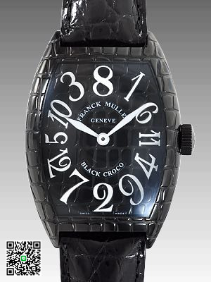 フランク・ミュラー トノウカーベックス クレージーアワーズ ブラッククロコ 8880CH BLK CRO スーパーコピー