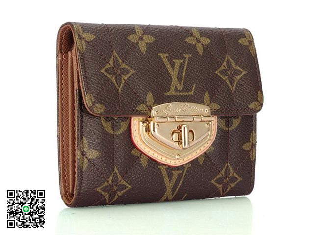 ルイヴィトン LOUIS VUITTON モノグラム 二つ折り 財布 M62404