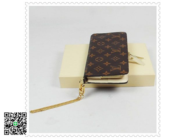 ルイヴィトン LOUIS VUITTON モノグラム 二つ折り 財布 M66563