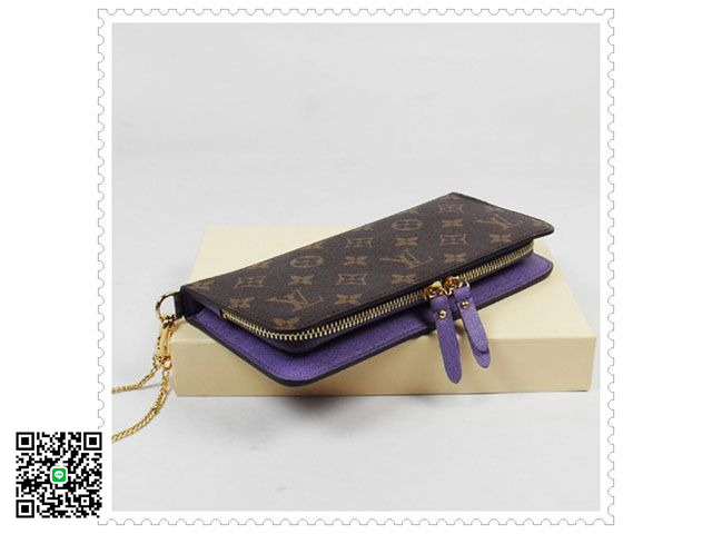 ルイヴィトン LOUIS VUITTON モノグラム 二つ折り 財布 M66568