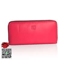 ロエベ 長財布 [プラダナッパ] ラウンドファスナー長財布(小銭入れ付) ピンク 182 81 F13 7440 MAGENTA