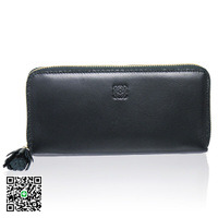 ロエベ 長財布 [プラダナッパ] ラウンドファスナー長財布(小銭入れ付) ブラック 182 81 F13 1100 BLACK