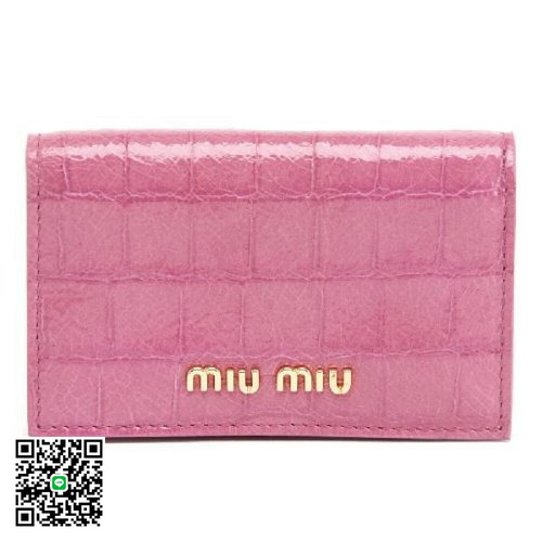 ミュウミュウ MIU MIU 名刺入れ 5M1122-NKG-410 スーパーコピー