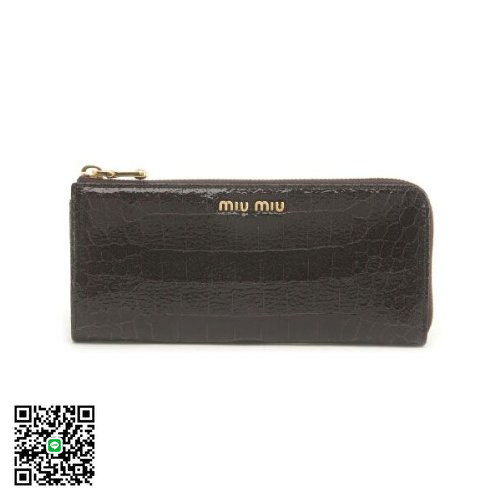 ミュウミュウ MIU MIU 長財布 5M1183-NKG-003 スーパーコピー