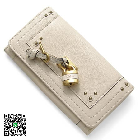 クロエ Chloe 長財布 PADDINGTON パディントン アイヴォリー 8ep041-7e422-102 スーパーコピー