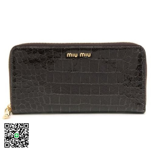 ミュウミュウ MIU MIU 長財布 5M1269-NKG-003 スーパーコピー