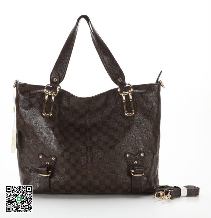 ルイ·ヴィトン LOUIS VUITTON ダミエ ダークブラウン系 ショルダーバッグ 98132 スーパーコピー