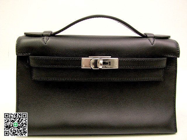 エルメス ポシェットケリーヴォースイフト-ブラック hel268 スーパーコピー