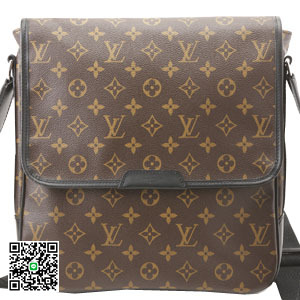 LOUIS VUITTON ルイ・ヴィトン M56715 モノグラム・マカサー バスMM ショルダーバッグ スーパーコピー