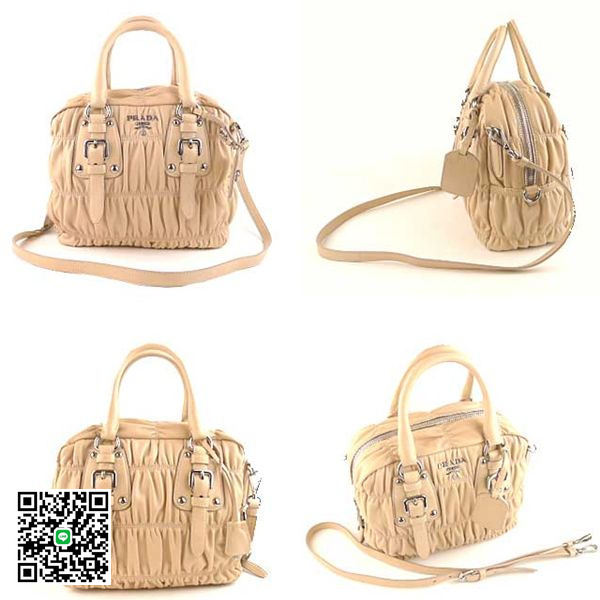 PRADA プラダ 2012年春夏新作 2WAYシャーリングナッパバッグ ピンク CIPRIA pb480-BL0759 スーパーコピー