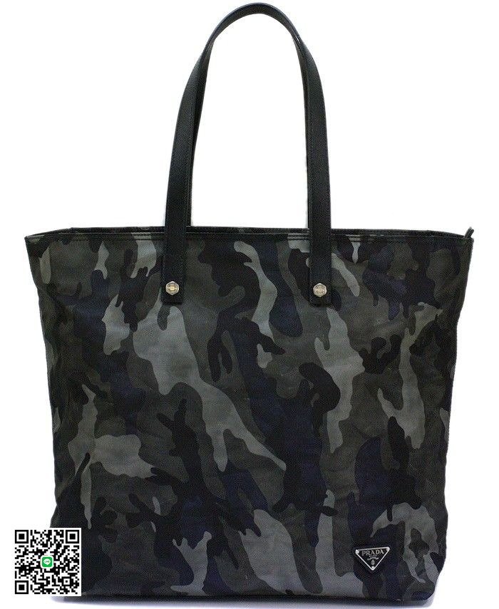プラダ バッグ PRADA カモフラージュ 迷彩 ナイロン ショルダーバッグ グレー VA0883 スーパーコピー
