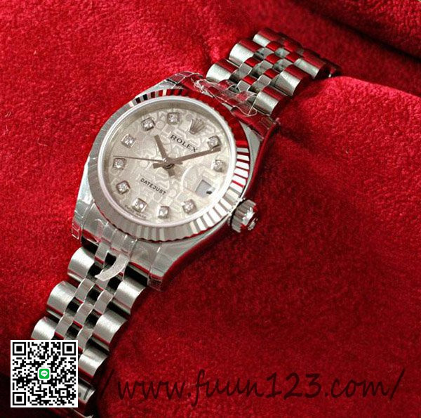 ロレックス 179174G レディース デイトジャスト ROLEX 銀 スーパーコピーコンピュータ スーパーコピー