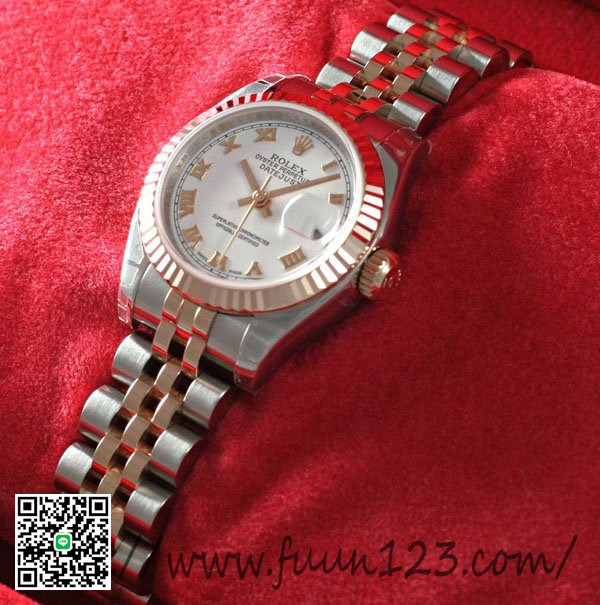 ロレックス 179171 レディース デイトジャスト ROLEX 白ローマ スーパーコピー