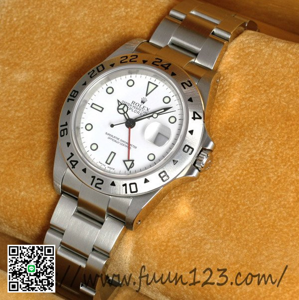 ロレックス エクスプローラーII 白 ROLEX 16570 スーパーコピー
