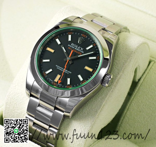 ロレックス ミルガウス グリーン ROLEX 116400GV スーパーコピー