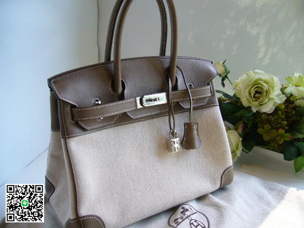 エルメスＨＥＲＭＥＳ バーキン３０キャンパスエトープ hb-004 スーパーコピー