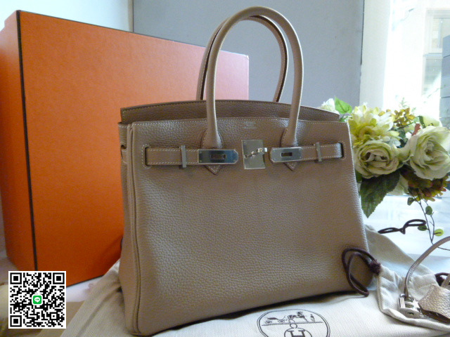 エルメスＨＥＲＭＥＳ バーキン３０アルジル トリヨンＳ金具 hb-025 スーパーコピー