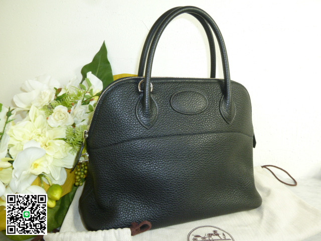 エルメス HERMESボリード31 黒トリヨンＳ金Ｑ刻 hb-037 ブランド コピー