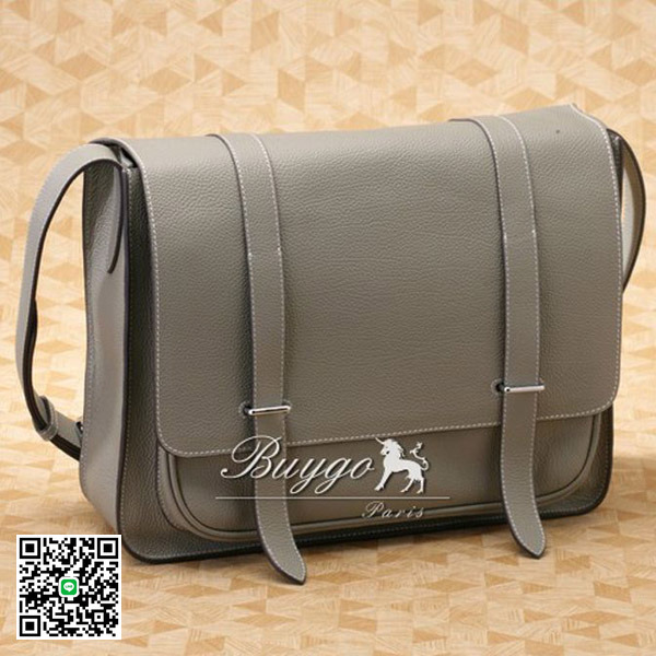 エルメス ビジネスバッグ サックスティーブ32/エタングレー×シルバー金具 210410084221 スーパーコピー