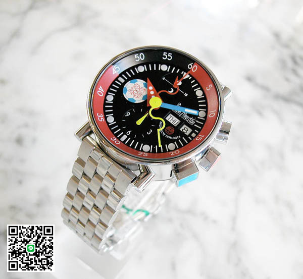 アラン・シルベスタイン クロノ B KB113 SS-case（39mm) 黒文字盤 スーパーコピー