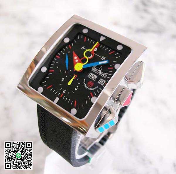 アラン・シルベスタイン ジャンボ クロノ JK11 SS-case (45 mm×40mm 厚さ 16mm) スーパーコピー