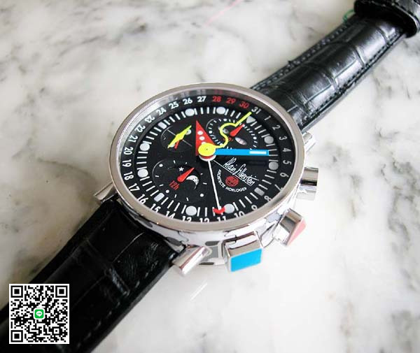 アラン・シルベスタイン クロノ B2 KT0511 SS-case（39mm) 革ベルト スーパーコピー
