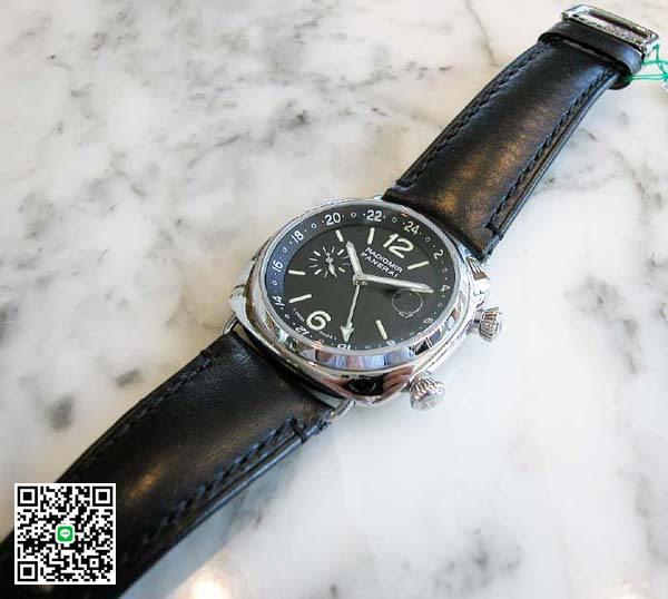パネライ ラジオミール GMT 42mm PAM00184 革ベルト スーパーコピー