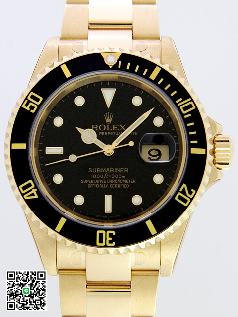 ロレックス ROLEX サブマリーナ デイト 16618 ブラック 自動巻 スーパーコピー