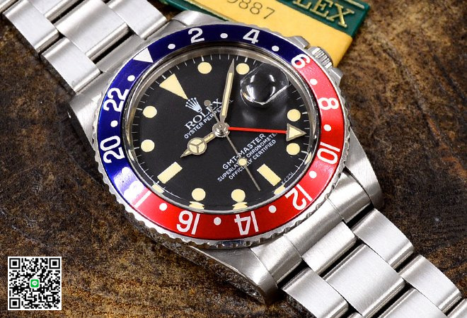 ロレックス GMT-MASTER/GMTマスター 16750『赤青ベゼル スーパーコピー