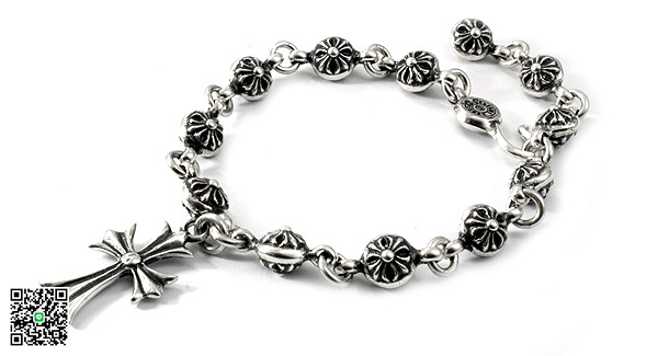 クロムハーツ ブレスレット（Chrome Hearts）クロスボール#1タイニーCHクロスブレスレット CB33 スーパーコピー