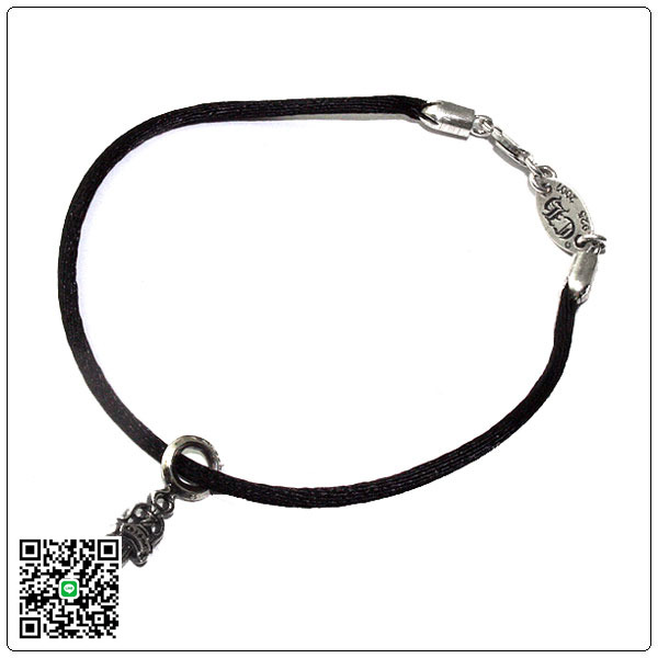 クロムハーツ ブレスレット（Chrome Hearts）スタックチャーム・ダガー・KZブレスレット・ブラック CB69dagger スーパーコピー