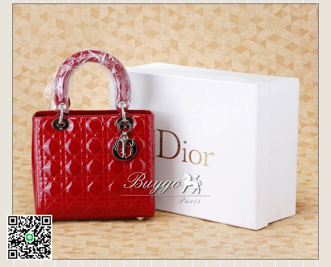 クリスチャン・ディオール（CHRISTIAN DIOR）LADY DIOR 8043R レザー スーパーコピー
