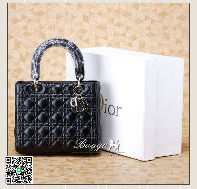 クリスチャン・ディオール レディ レザー カナージュハンドバッグ VRB44552 DIOR スーパーコピー