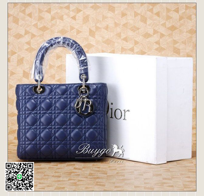 クリスチャン・ディオール バッグ2012年春夏 レディ レザー カナージュハンドバッグ VRB44556 DIOR スーパーコピー