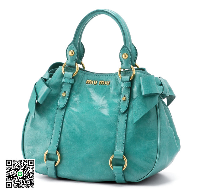 ミュウミュウ 2013年春夏新作VITELLO LUXリボンデザイン ショルダー付 ハンドバッグ RN0892 X72 F0136 スーパーコピー