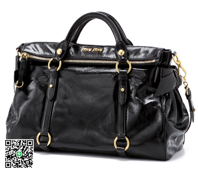 ミュウミュウ 2013年春夏新作VITELLO LUXショルダー付 ハンドバッグ RT0365 X72 F0002