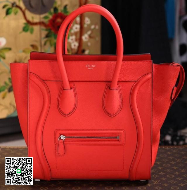 セリーヌ SQUARE LUGGAGE レディーストートバッグ ブルー CELINE-002