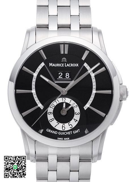 モーリスラクロア ポントス グランギシェ GMT PT6208-SS002-330 新品 腕時計 メンズ スーパーコピー