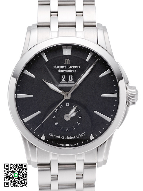 モーリスラクロア ポントス グランギシェ GMT PT6098-SS002-330 新品 メンズ スーパーコピー