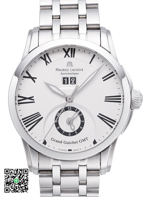 モーリスラクロア ポントス グランギシェ GMT PT6098-SS002-110 新品 メンズ スーパーコピー