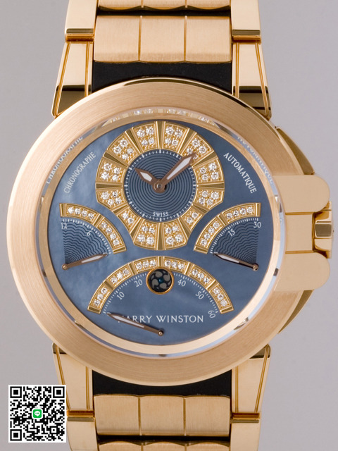 ハリー・ウィンストン HARRYWINSTON オーシャン トリレトロ・クロノ 400/MCRA44RRC.M1 スーパーコピー