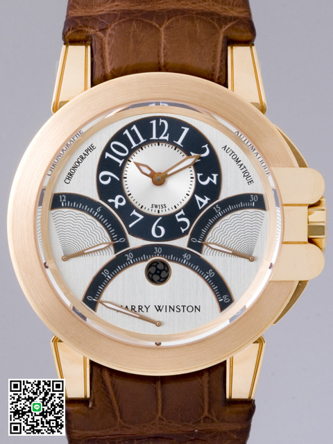 ハリー・ウィンストン HARRYWINSTON オーシャン　トリレトロ・クロノ OCEACT44RR001