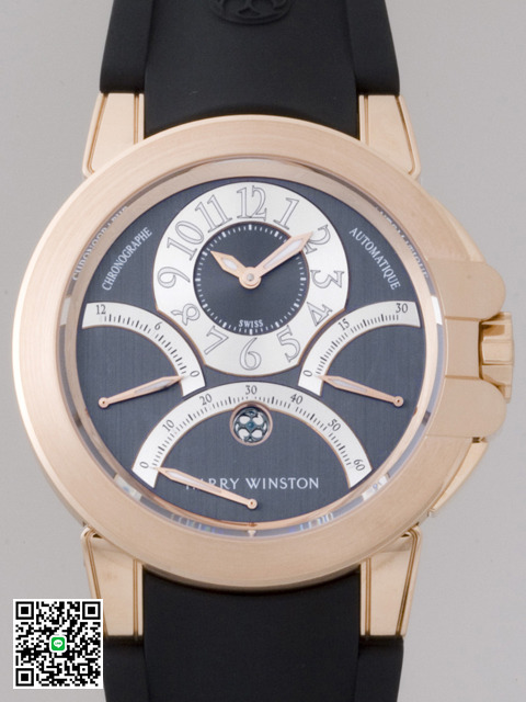 ハリー・ウィンストン HARRYWINSTON オーシャン　トリレトロ・クロノ OCEACT44RR014